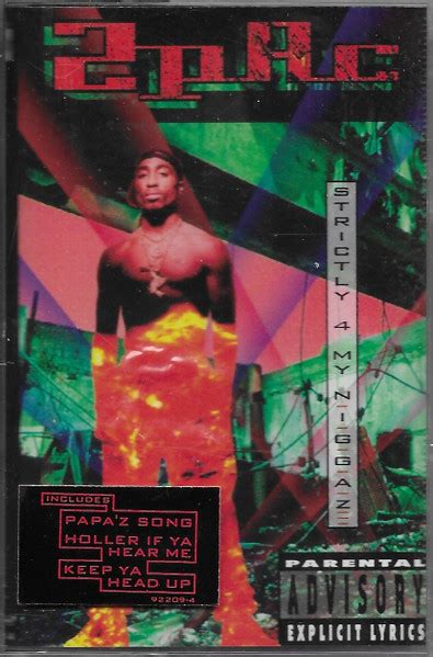 2Pac Strictly 4 My N I G G A Z 1993 Cassette Discogs