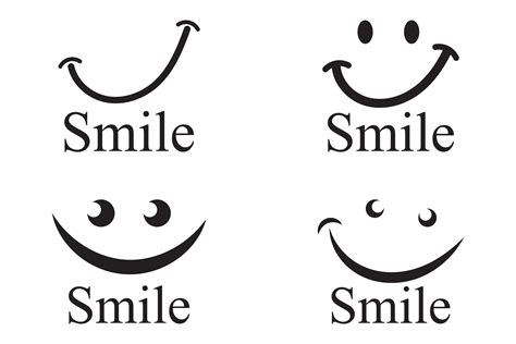 Smile Icon Logo Vector Template Design Graphic by Nur design · Creative ...