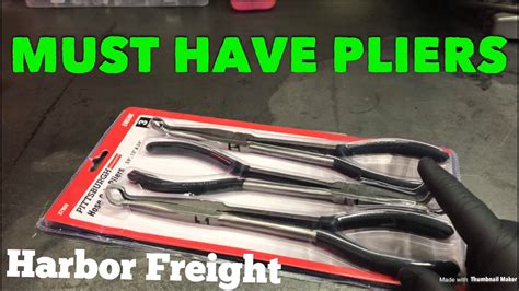 Harbor Freight Hose Grip Pliers Youtube