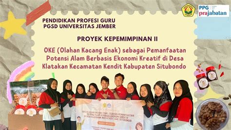 Proyek Kepemimpinan Oke Situbondo Ppg Prajabatan Pgsd Universitas