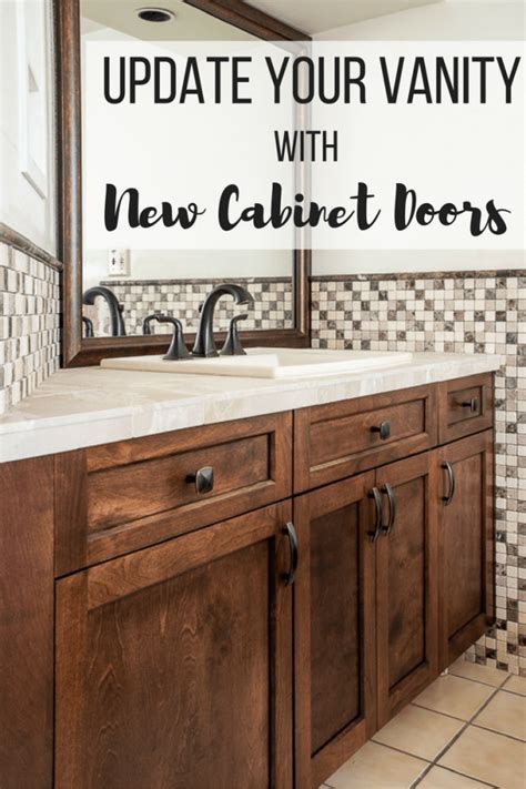 Update Your Bathroom Vanity with New Cabinet Doors - The Handyman's ...