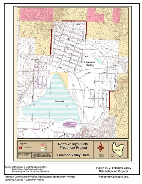 16 0 Lemmon Valley Washoe County Fire Plan Nevada Community