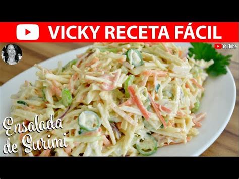 Top Imagen Vicky Receta Facil Ensalada De Surimi Abzlocal Mx