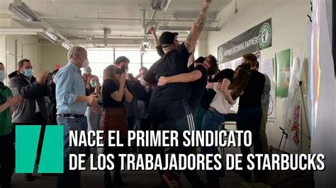 Nace El Primer Sindicato De Los Trabajadores De Starbucks Vídeo Dailymotion