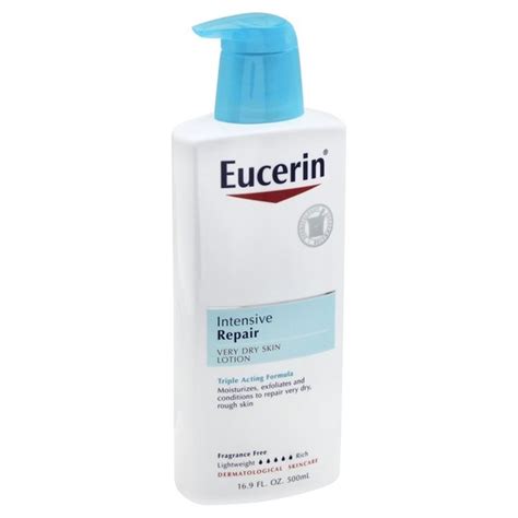 Eucerin Lotion Very Dry Skin Intensive Repair Fragrance Free