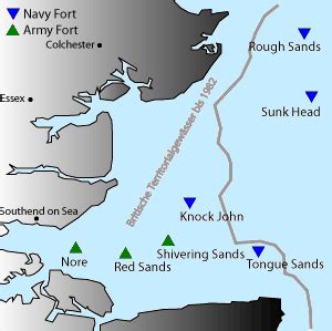 The Strange Looking Maunsell Sea Forts of WW2