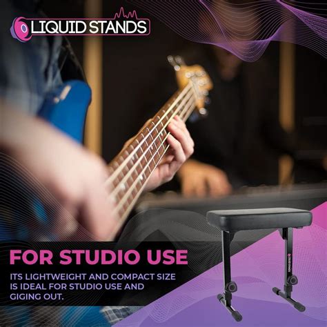 Buy Liquid Stands Piano Bench Adjustable Stool Music Keyboard Bench