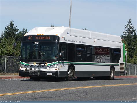 Busdrawings BC Transit Nanaimo Regional Transit System 2015 New