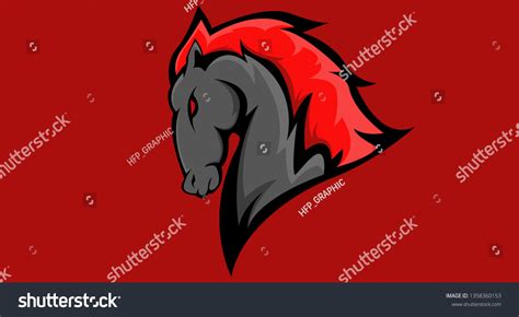 Horse Mascot Logo Stock Vector (Royalty Free) 1358360153 | Shutterstock