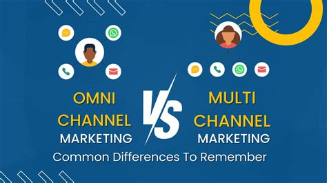 Omnichannel Vs Multichannel Marketing Common Differences To Remember