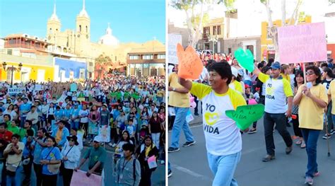 Perú Marcha por la Vida y la Familia convoca a miles en sur del país