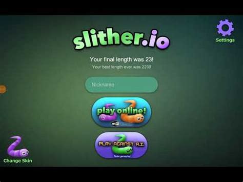 Otro Video De Slither Io Intentando Llegar A Mi Record Tengo Un