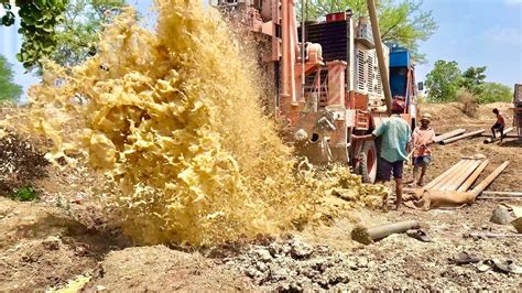 Borewell Drilling 20 Hp Water In 240 Feet Depth With Coconut Water