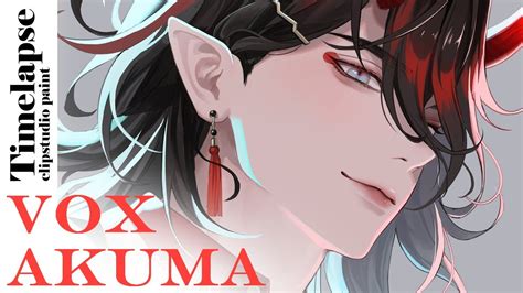 Vox Akuma Vtuber ※ Timelapse Youtube