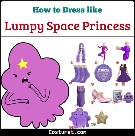 Adventure Time's Lumpy Space Princess Costume for Cosplay & Halloween ...