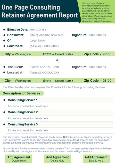 Top Consulting Agreement Templates With Samples And Examples