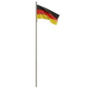 Germany Flag With Pole, Germany Flag Waving, Germany Flag Waving ...