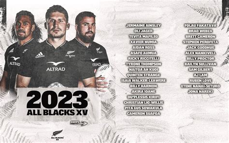 All Blacks Xv Squad Zia Christal