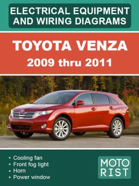 Toyota Venza 2009 Thru 2011 KrutilVertel