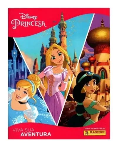 Álbum Figurinhas Princesa Disney Viva Sua Aventura Completo Frete grátis