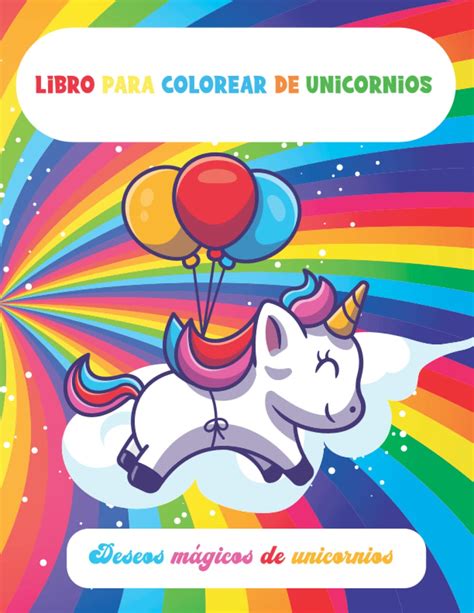 Buy Libro para colorear de unicornios Deseos mágicos de unicornios