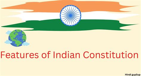 भारत संविधान के विशेषताएं Features Of Constitution Of India Hindi