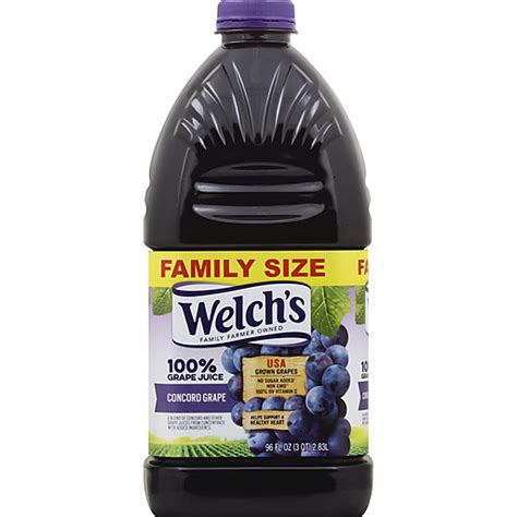 Welch's 100% Grape Juice 96 oz | Grape | Carlie C's