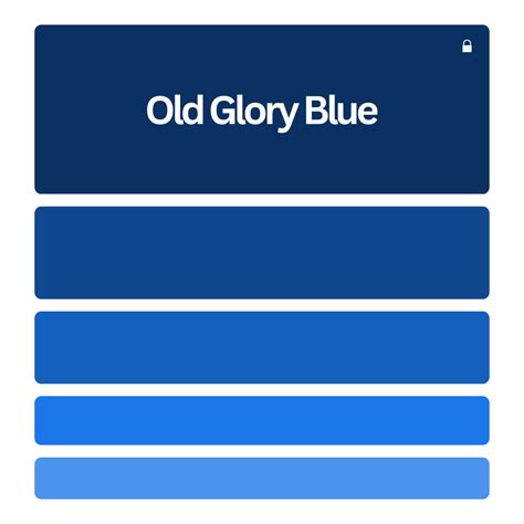 Old Glory Blue 0a3161 Color Codes And Palettes