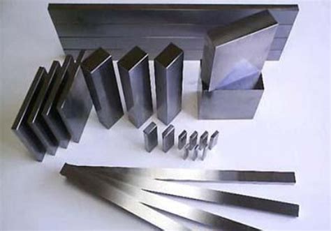 Ground Cemented Tungsten Carbide Strips Square Shape High Wear Resistance