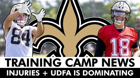 UDFA Wide Receiver Still DOMINATING At Saints Training Camp Saints