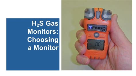 H2s Gas Monitors Choosing A Monitor Youtube