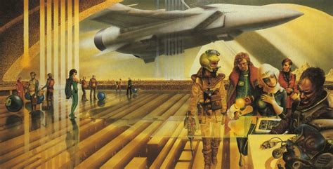 Classic Science Fiction Illustrators Part 1 Jim Burns Sci Fi O Rama