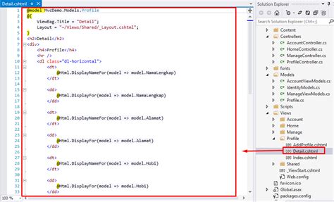 Kode Dot Net Asp Net Mvc Part Menampilkan Data Collection