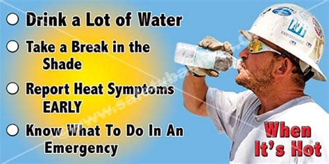 Heat Stroke Heat Exhaustion And Heat Stress Prevention