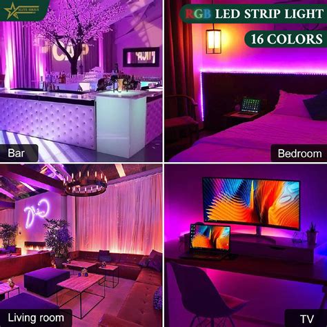 RGB LED Strip Light ( 16 color) – Elite Sirius