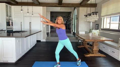 8 Minute Standing Flat Abs Workout Denise Austin YouTube