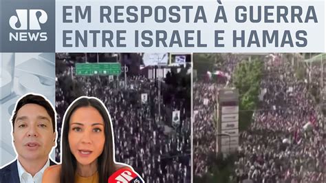 Protestos pró Palestina preenchem ruas do Iêmen Claudio Dantas e