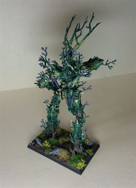 Warhammer Age Of Sigmar Wood Elves Sylvaneth Treeman Pro Painted