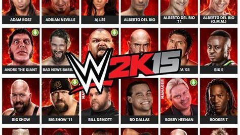 Wwe 15 Roster