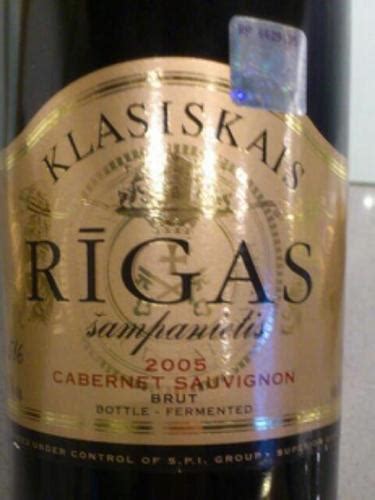 Rīgas Klasiskais Šampanietis Cabernet Sauvignon Brut Vivino Hong Kong