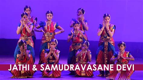 Jathi And Samudravasane Devi Bharatanatyam Kids Beginners