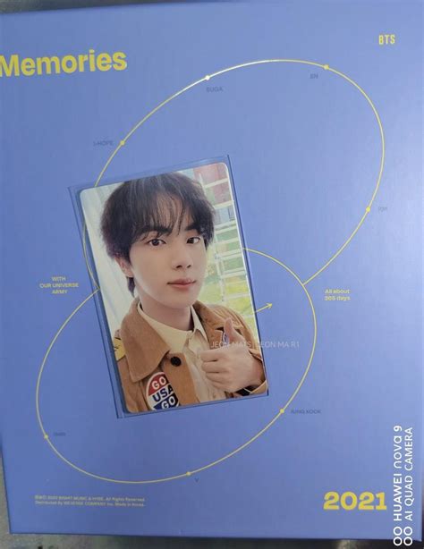 WTS LFB BTS Memories Of 2021 BLURAY With JIN Random PC Hobbies