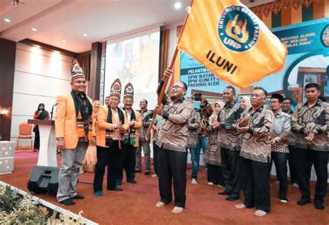 DPW ILUNI UNP Dan DPW ILUNI FT ACEH Periode 2023 2028 Dikukuhkan