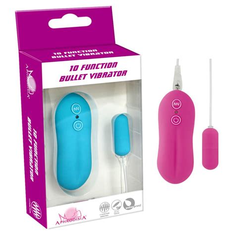 Aphrodisia 10 Function Bullet Vibrator And Corded Remote Control Sexyland