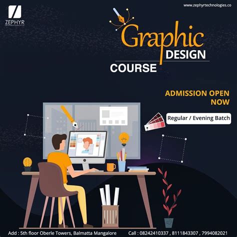 Admissions Are Now Open For Graphic Design Course Social Media