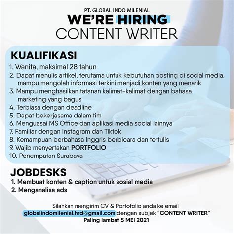 Loker Surabaya Bagikan Info Lowongan Ini Ke Keluarga Teman Sahabat