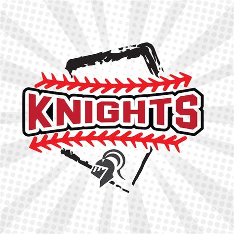 Knights Baseball Svg Etsy