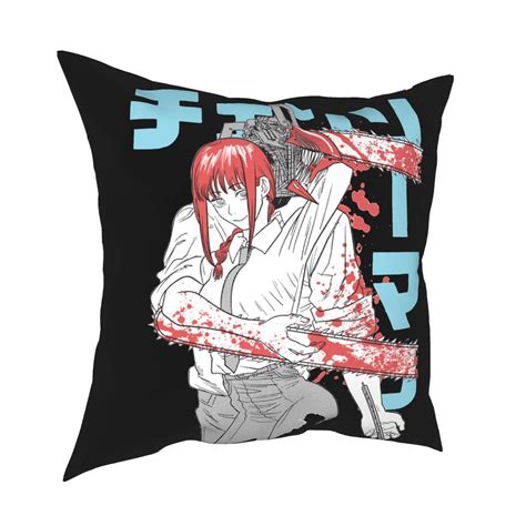 Chainsaw Man Anime Character Makima Cushion Pillow The Mad Shop