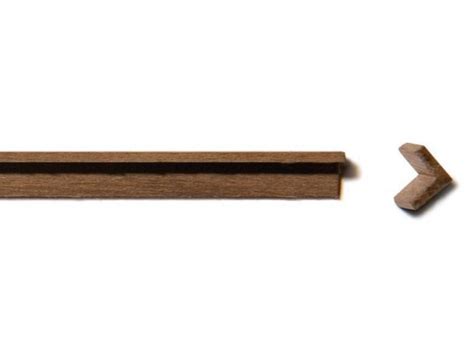 Buy Walnut Wood L Angle Strip Equilateral Online At Modulor