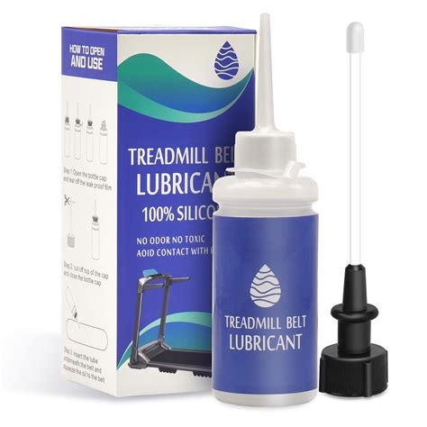 Premium 100% Silicone Lube 4 Ounces for Treadmill Belt Lubrication